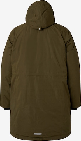 Zizzi Prehodna jakna 'MTRACK' | zelena barva