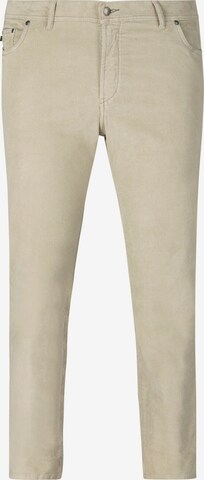 Charles Colby Slim fit Pants 'Baron Neal' in Beige: front