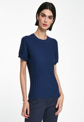 Fadenmeister Berlin Sweater in Blue: front