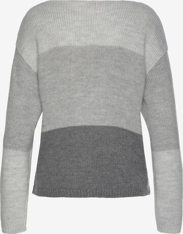 LASCANA Sweater in Grey