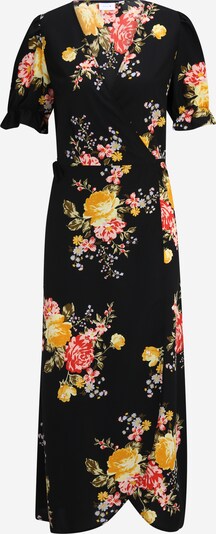 Vila Tall Kleid 'GRAF' in gelb / rosa / rot / schwarz / weiß, Produktansicht