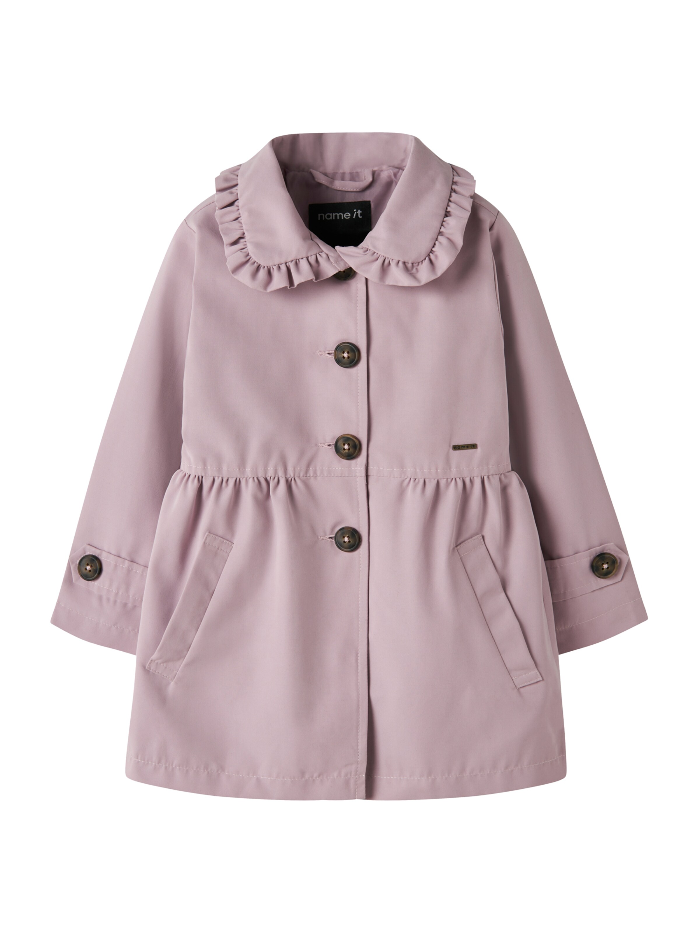 NAME IT Kabát 'NMFMADELIN' - Fialová: predná strana