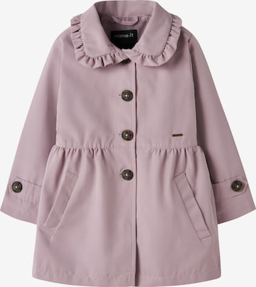 NAME IT Kabát 'NMFMADELIN' - Fialová: predná strana
