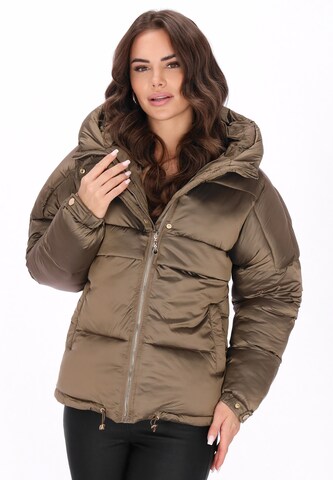 faina - Chaqueta de invierno en marrón: frente