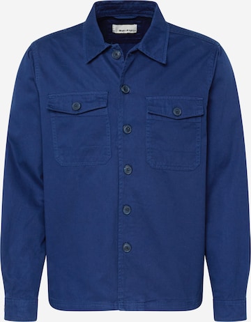 Coupe regular Chemise BLEND en bleu : devant