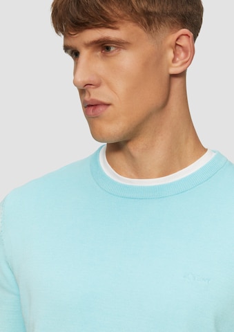 s.Oliver Sweater in Blue