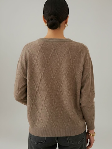 Pullover 'Manou' di WEARABLE STORIES in marrone