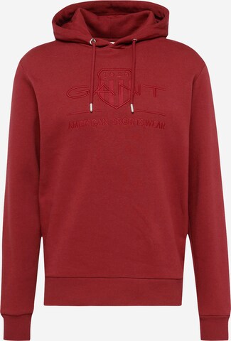 GANT Sweatshirt in Red: front