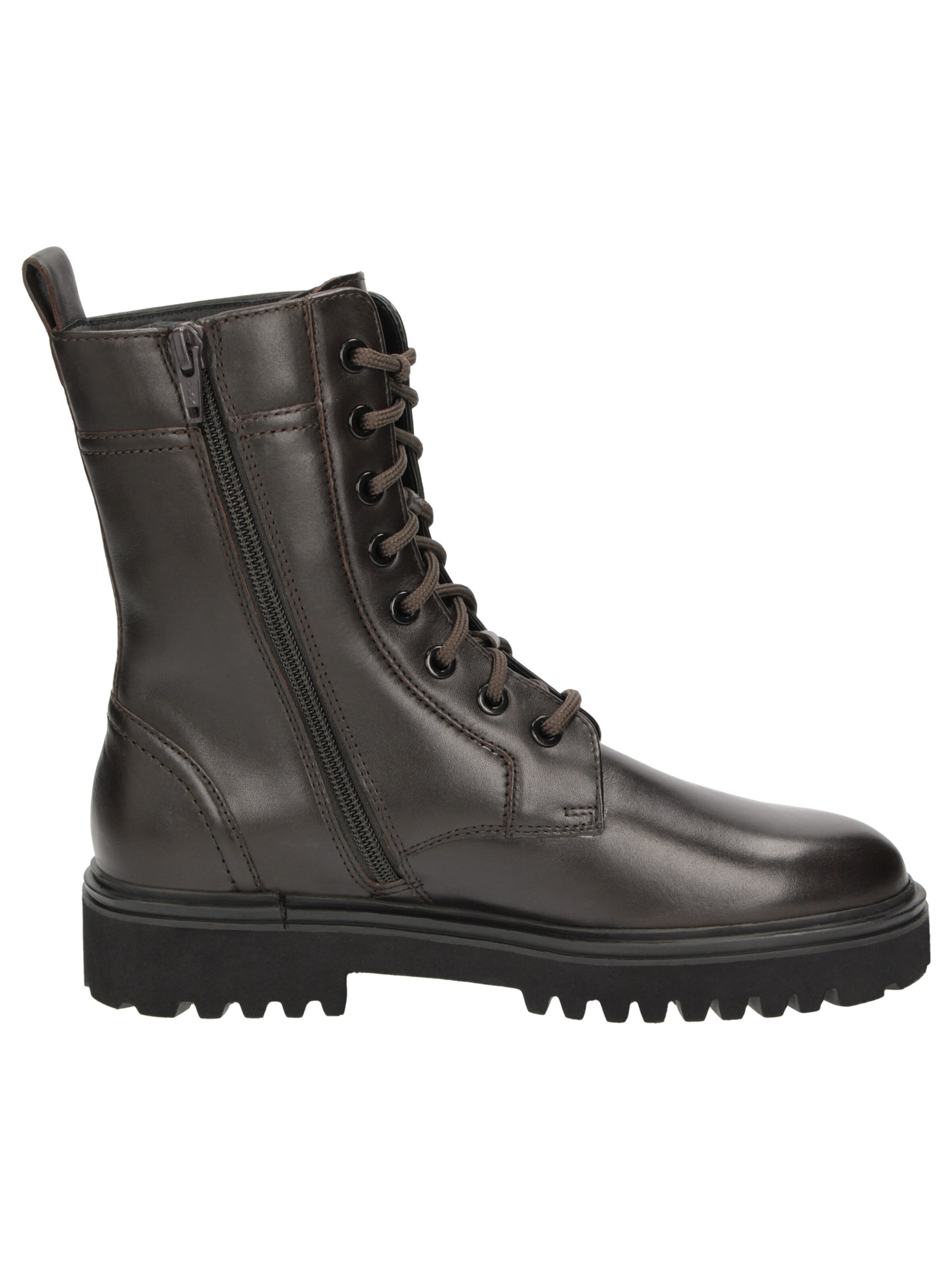 SIOUX Lace-Up Ankle Boots 'Amandira-702' in Brown