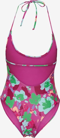 ONLYBustier Jednodijelni kupaći kostim 'EVA' - roza boja