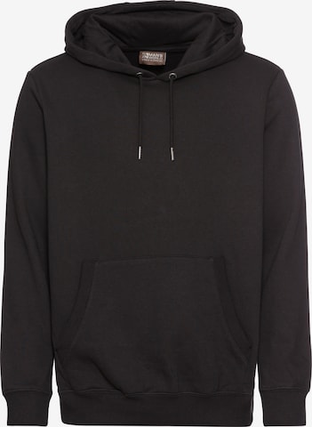 Man's World Sweatshirt in Schwarz: Vorderseite