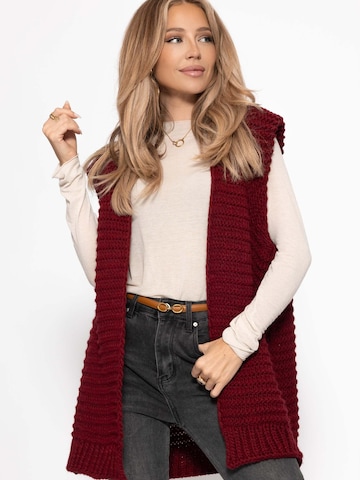 SASSYCLASSY Weste‌‌‌ in Rot: Vorderseite