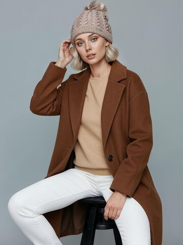 Neverless Beanie '1975' in Beige