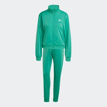 ADIDAS SPORTSWEAR Træningsdragt 'Essentials Feel Cozy' i grøn: forside