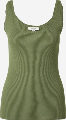 Tops en tricot 'BYOMANJA' b.young en vert : devant