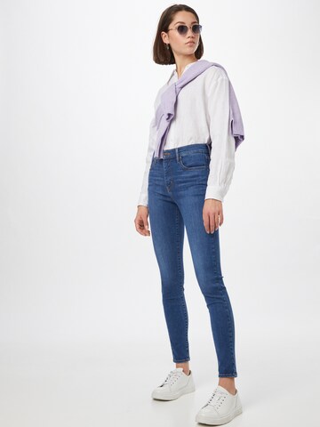 LEVI'S ® Skinny Jeans '720™ High Rise Super Skinny' i blå