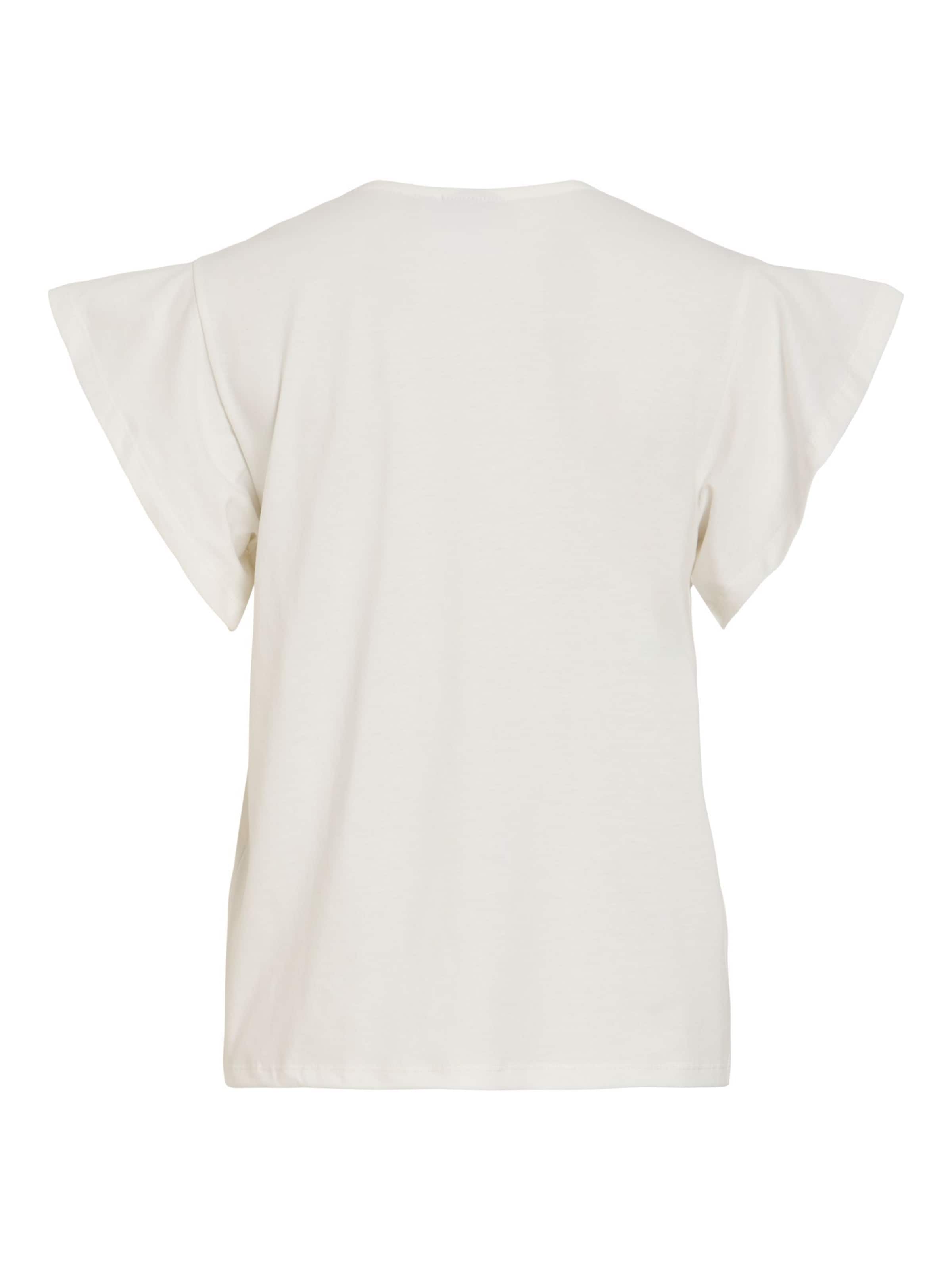 VILA - Camiseta en blanco