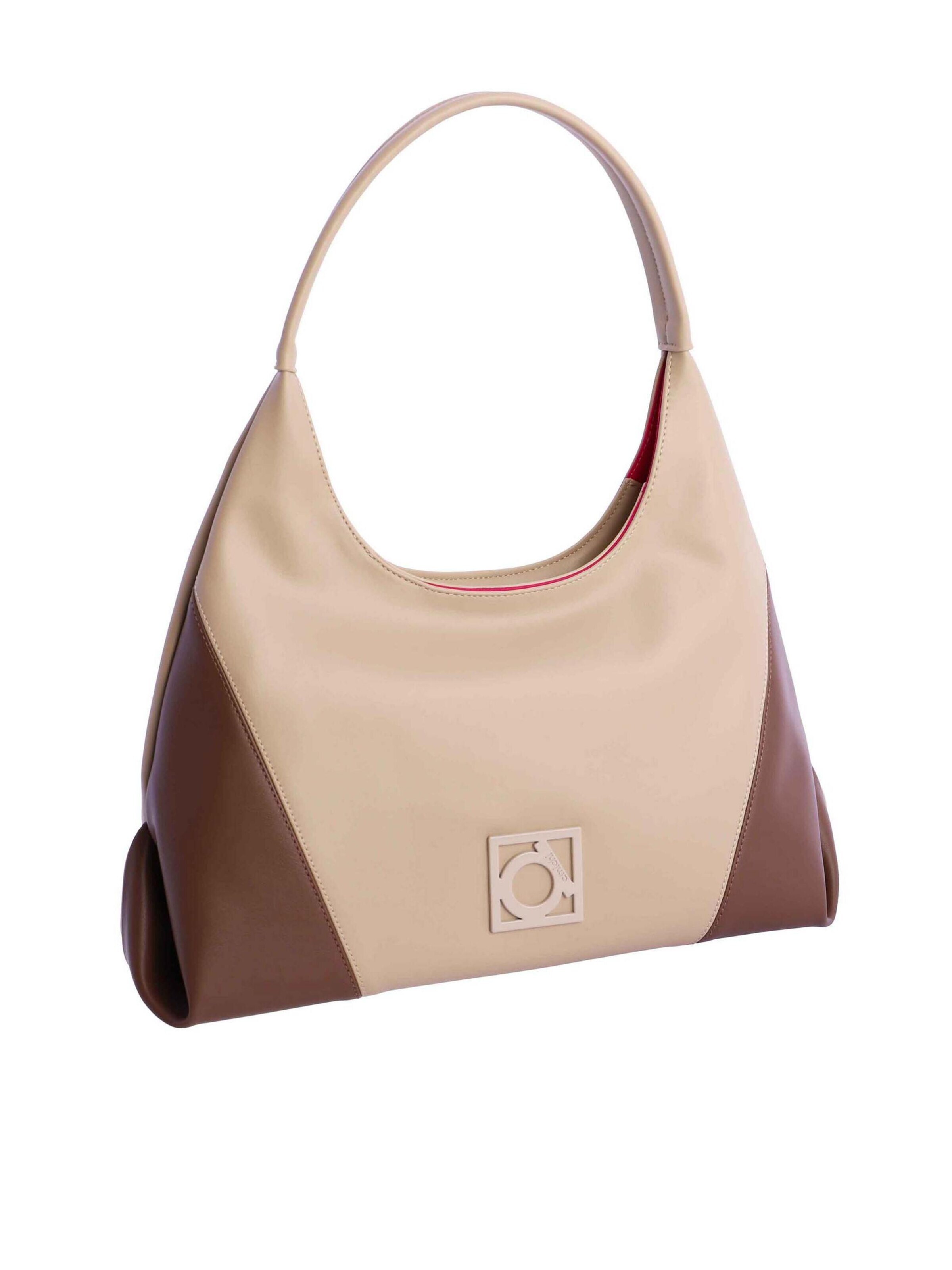 Amichi - Bolso de hombro 'Agadir' en beige