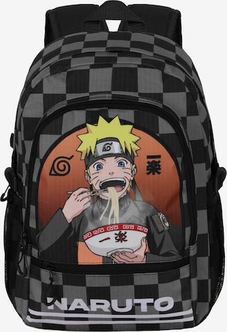 Naruto Backpack in Black: front