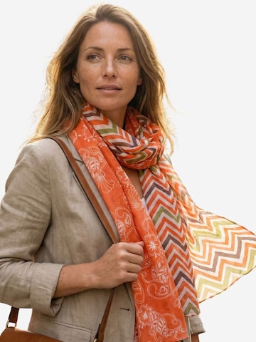 Sunsa Scarf 'Sunsa' in Orange