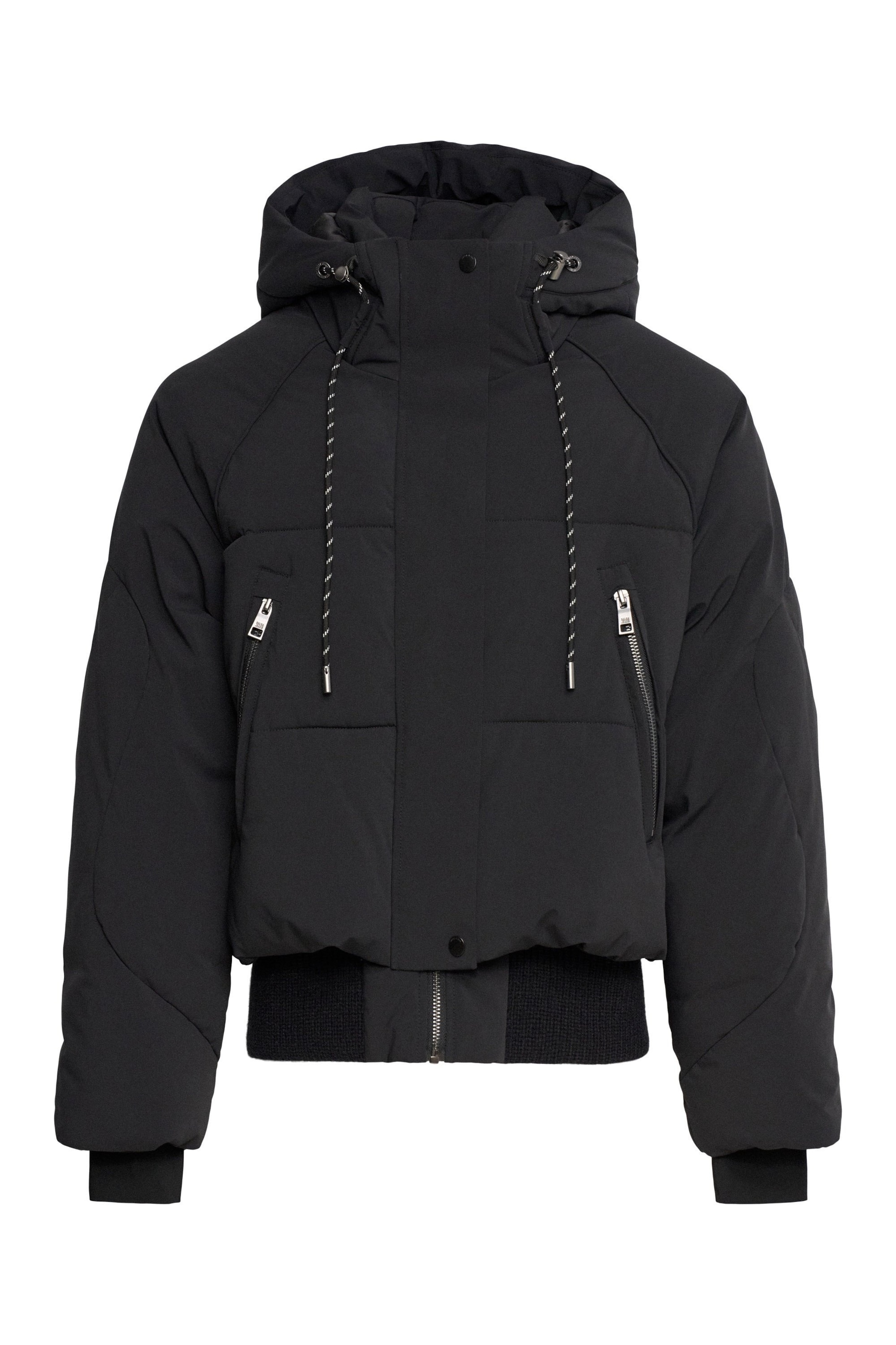 Salsa Jeans Winterjas in Zwart: voorkant