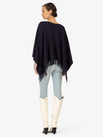 Kraimod Poncho in Blau