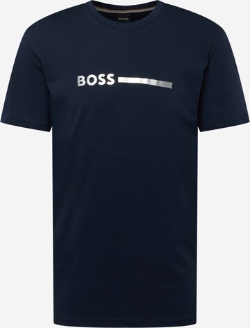 BOSS Tričko 'Special' – modrá: přední strana