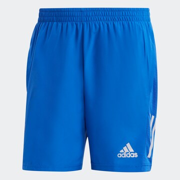 ADIDAS SPORTSWEAR Regular Workout Pants in Blue