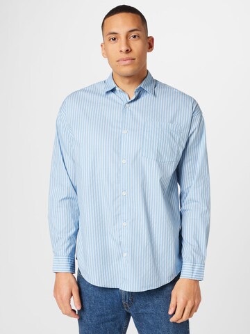 JACK & JONES Comfort Fit Hemd 'BILL' in Blau: predná strana