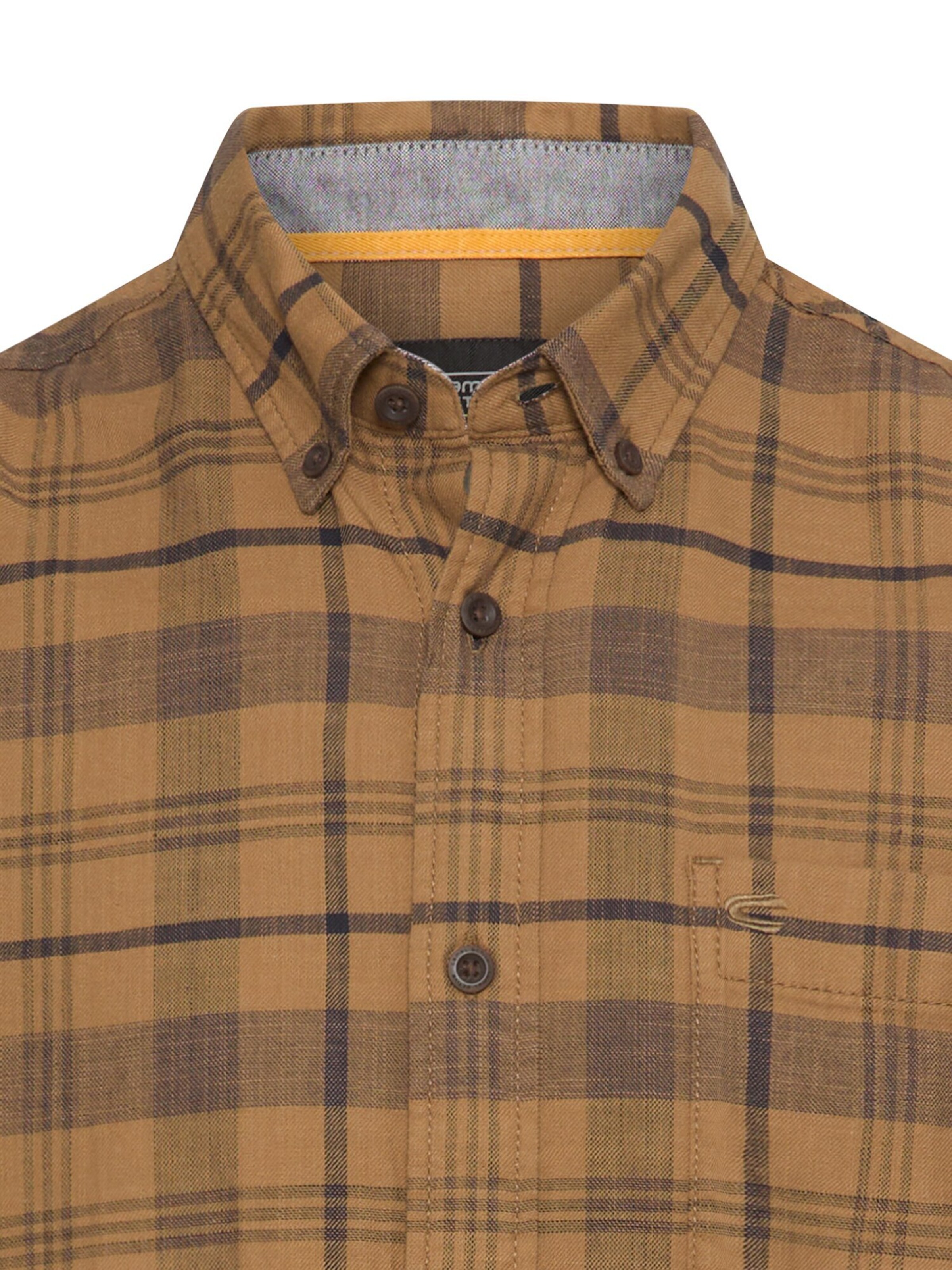 CAMEL ACTIVE Regular fit Button Up Shirt in Brown