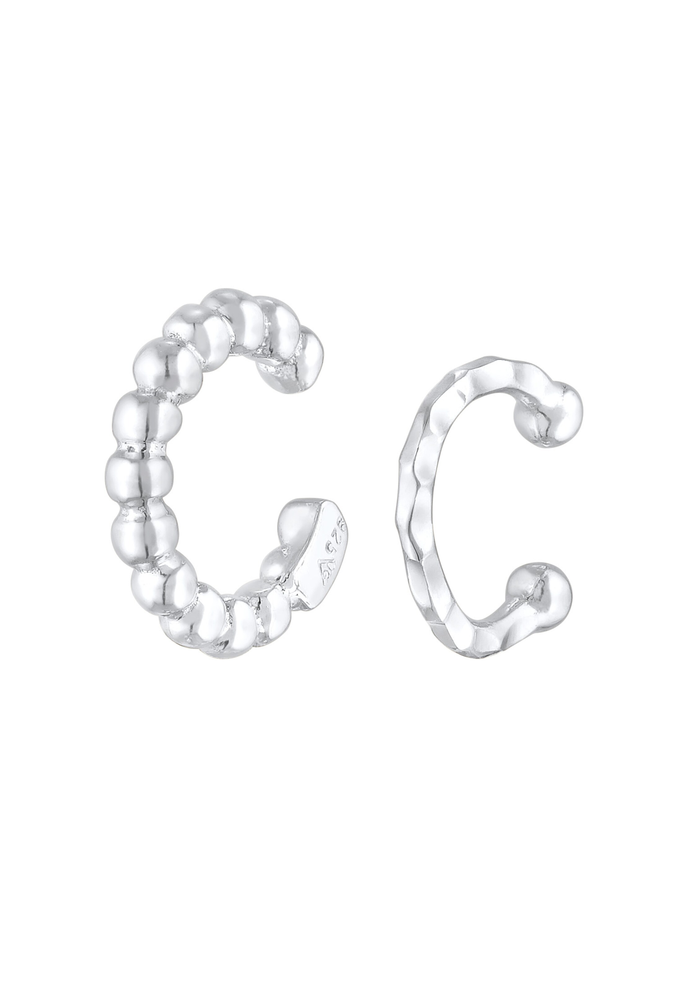 ELLI Oorbellen in Zilver: voorkant