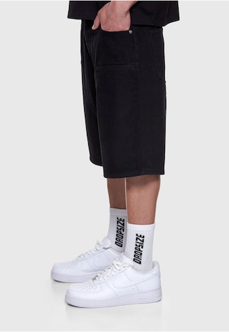 Dropsize Loosefit Jeans in Zwart
