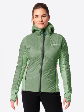 VAUDE Outdoorjas in Groen: voorkant