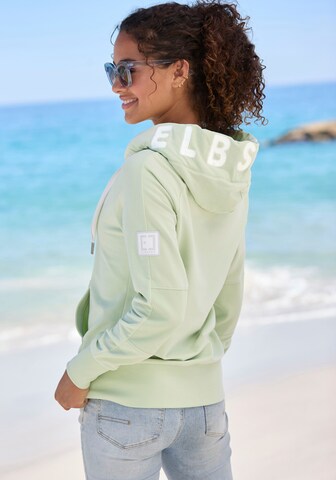 Veste de survêtement Elbsand en vert