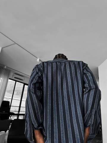Kleidermafia Comfort Fit Skjorta i blå