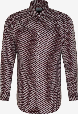 SEIDENSTICKER Regular fit Business Shirt in Red: front