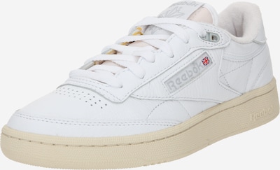 Reebok Baskets basses 'CLUB C 85 VINTAGE' en bleu foncé / gris / rouge / blanc, Vue avec produit