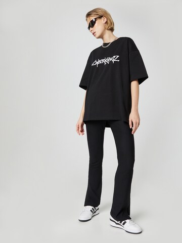 About You x Cyberkongz Shirt 'Mika' in Schwarz