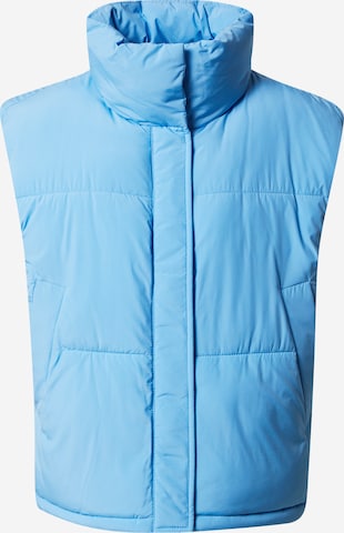 TOM TAILOR DENIM Bodywarmer in Blauw: voorkant