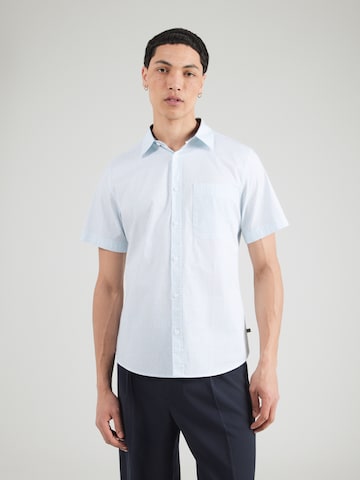 Coupe slim Chemise s.Oliver en bleu : devant