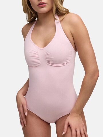 Body modelant 'Neckholder Bodysuit mit Slip' cfab (formerly creamy fabrics) en rose
