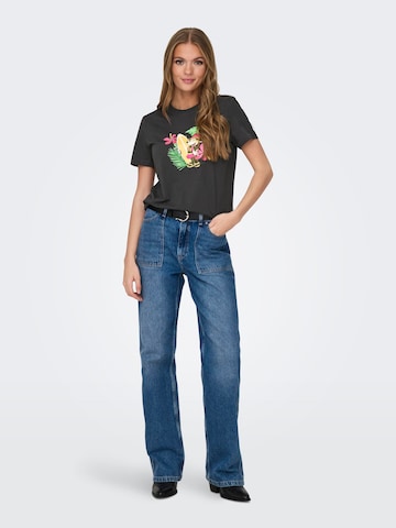 Tricou 'DISNEY' de la ONLY pe gri