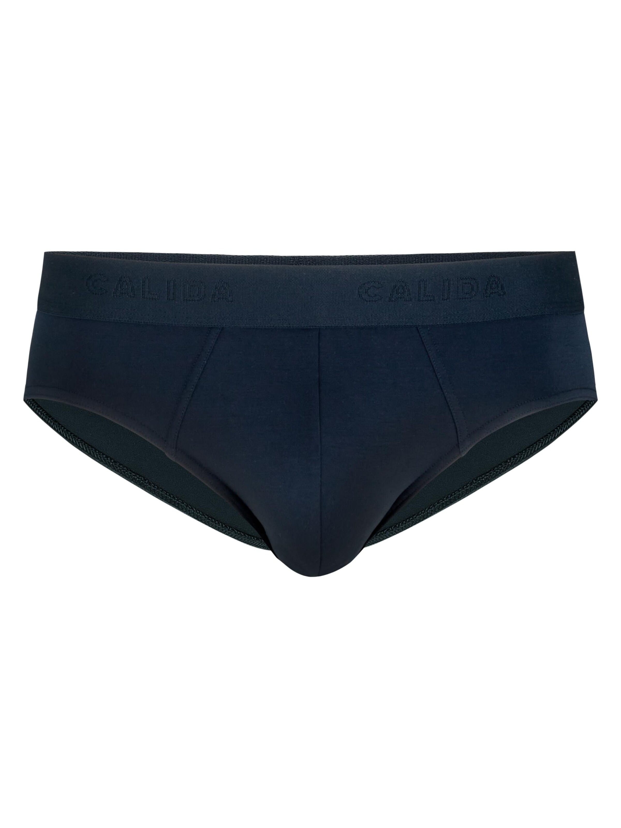 Slip 'Clean Line' CALIDA en bleu : devant