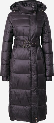 PATRIZIA PEPE Winter coat in Black: front