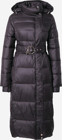 PATRIZIA PEPE Zimní kabát – černá: přední strana