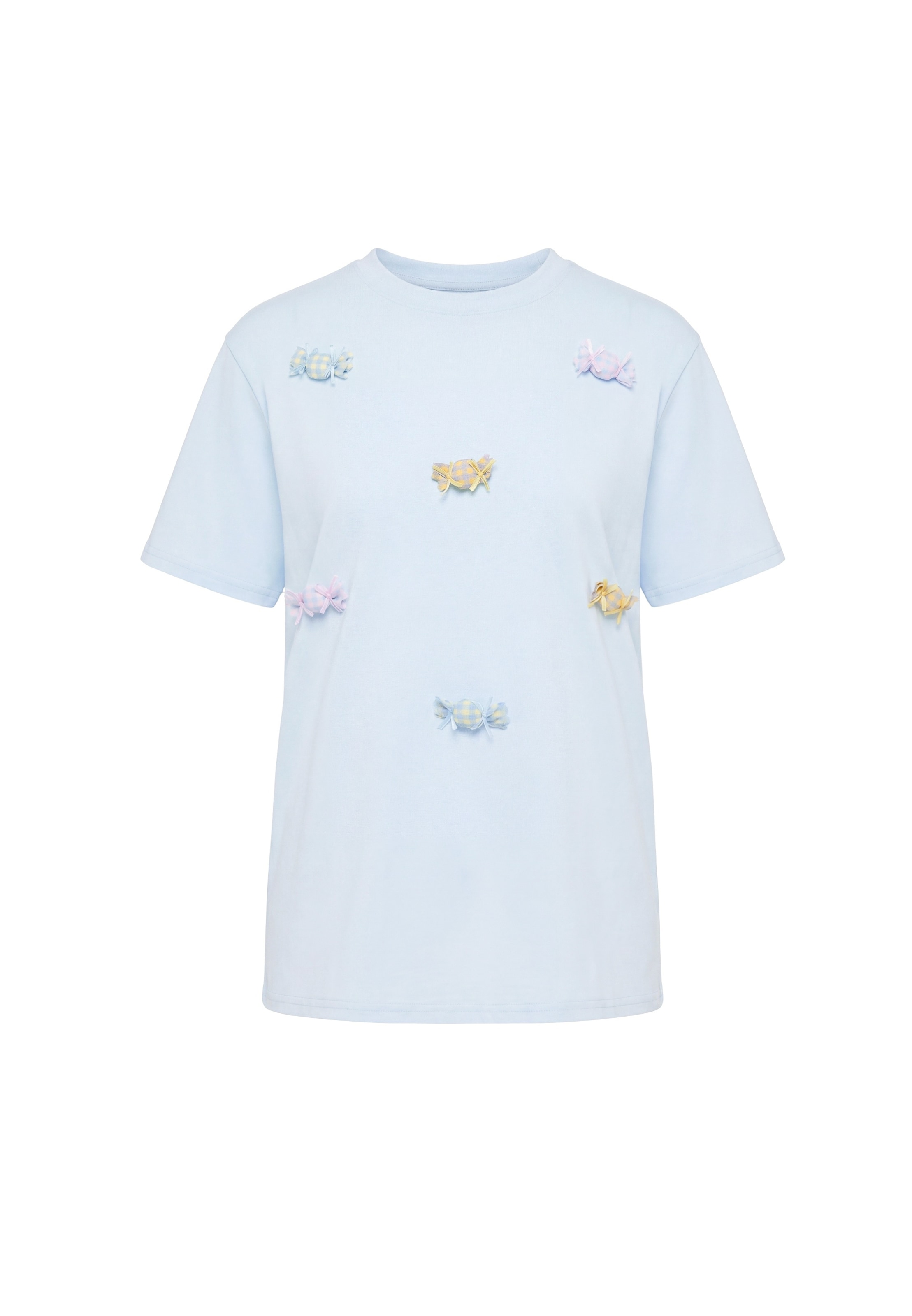 T-shirt 'Pop' MYMO en bleu : devant