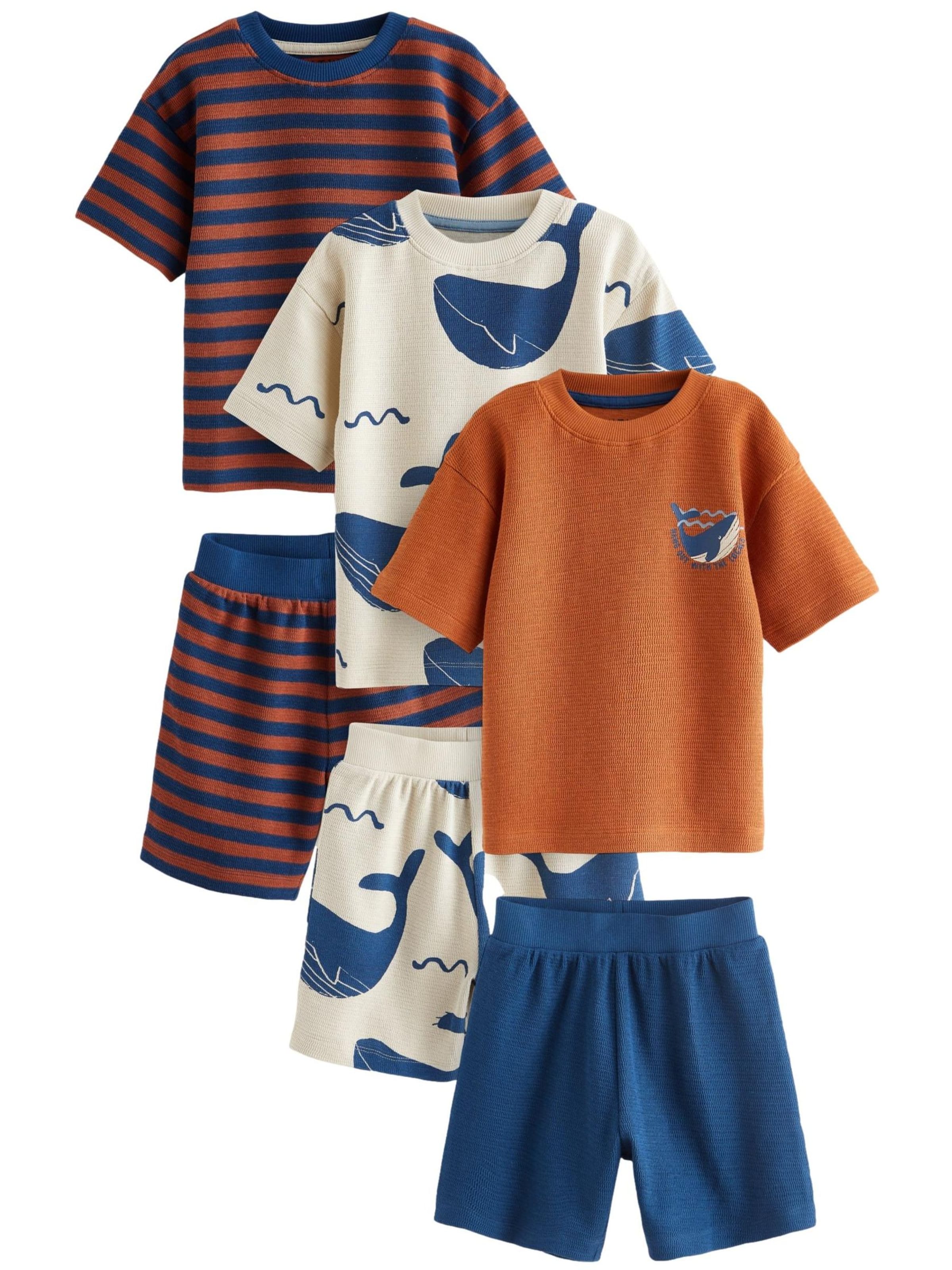 Next Пижама в Коричневый: спереди