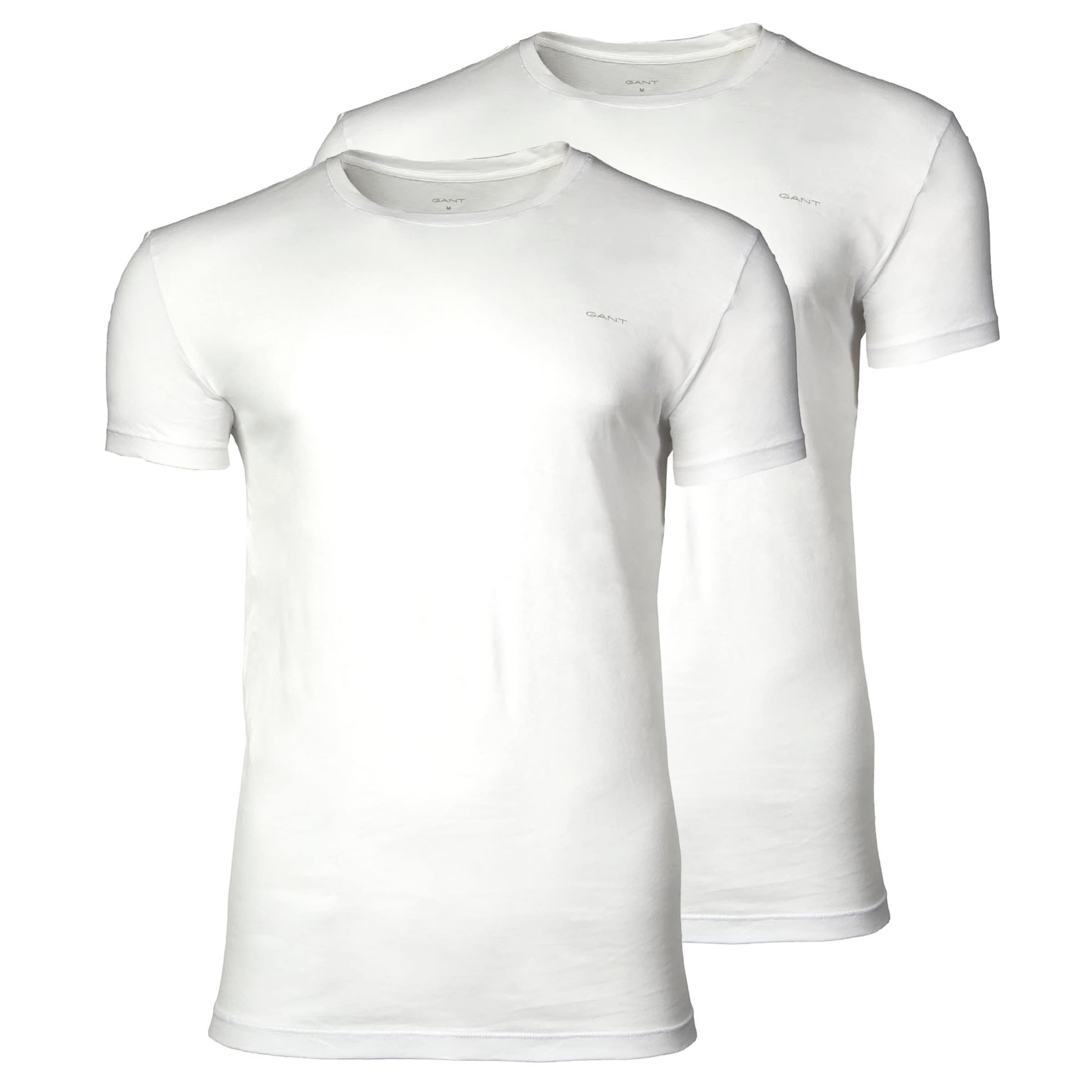 GANT Tričko – bílá: přední strana