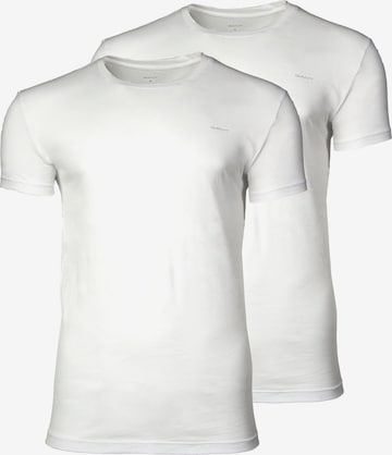 GANT Tričko – bílá: přední strana