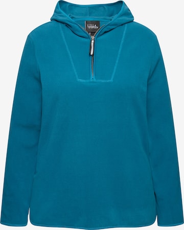 Ulla Popken Sweatshirt in Blau: Vorderseite